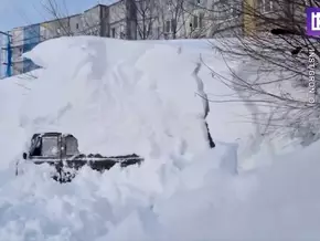 Schnee-Apokalypse auf Kamtschatka