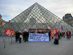Louvre-Mitarbeiter nahmen Streikmaßnahmen wieder auf