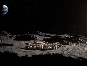 So soll das Luxushotel auf dem Mond aussehen