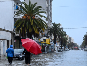 Schwere Unwetter treffen den Mittelmeerraum