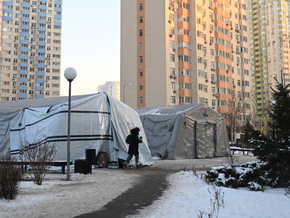 Rund 3.000 Wohnblöcke in Kiew weiter ohne Heizung