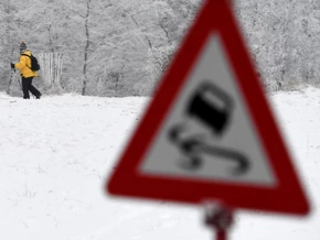 Gelbe Glatteiswarnung für Teile Österreichs