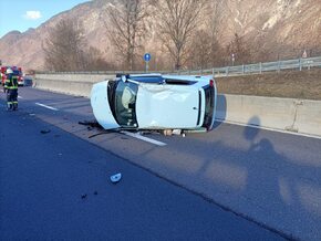 MeBo: Unfalllenker hat Glück im Unglück