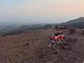 Ätna: Schweizer Roboterhund spürt giftige Gase auf