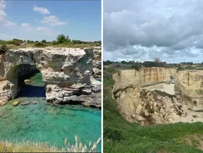 Liebesbogen in Süditalien an Valentinstag eingestürzt