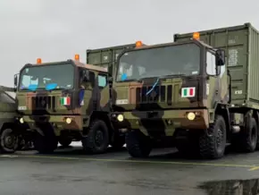 Warum gerade hunderte italienische Soldaten durch Deutschland rollen