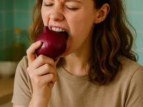 Rote Zwiebeln sind fünfmal wertvoller