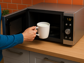 Gefahr beim Erhitzen in der Mikrowelle