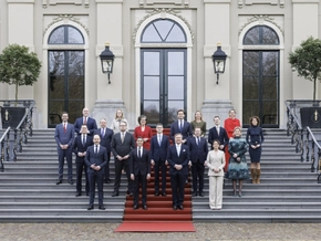 Niederländische Regierung vereidigt - Jetten Regierungschef