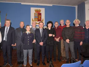 Medaillen zum Abschied für pensionierte Polizeibedienstete