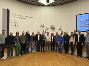 Landesrat Hubert Messner zu Besuch in Bruneck