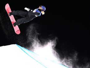 Titelverteidigerin Gasser wie auch Karrer im Big-Air-Finale