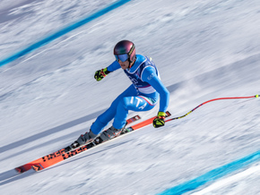 Franzoni legt im Abfahrtstraining in Garmisch vor