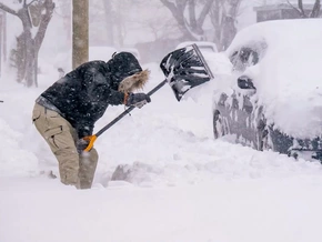 Halber Meter Neuschnee: New York City versinkt im Schnee
