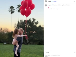 Meghan zeigt zum Valentinstag Gesicht von Tochter Lilibet