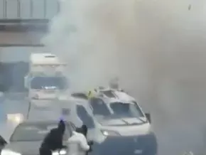 Hollywood-reifer Überfall auf einen Geldtransporter in Süditalien