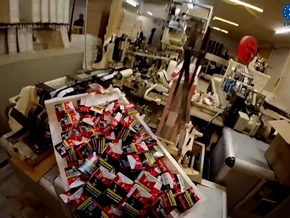 Illegale Zigarettenfabrik beschlagnahmt - VIDEO
