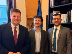 Politischer Austausch bei Kurzbesuch in Berlin