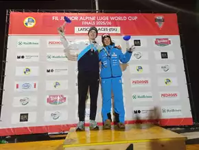 Juniorenweltcup: Ziga Kralj und Nina Castiglioni holen Gesamtsieg