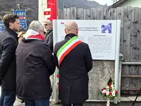 Gedenken an Josef Mayr Nusser in Bozen