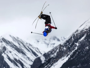 Freeskier Svancer Siebenter im Slopestyle-Olympia-Finale