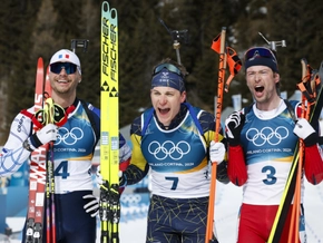 Schwede Ponsiluoma holt Biathlon-Verfolgungs-Gold