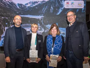 Landeshauptmann empfängt Ehrengäste zum Auftakt der Winterspiele