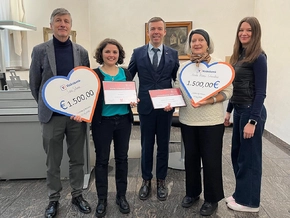 Solidaritätspreis 2025: Schecks übergeben