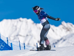 Pia Zerkhold Fünfte im Snowboard Cross