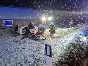 Verkehrsunfall in Ratschings fordert Schwerverletzten