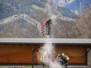 Brand in Hackschnitzelanlage in Mühlbach