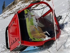 Gondel in Schweiz abgestürzt - Betrieb eingestellt