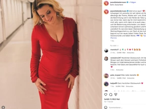 Jeanette Biedermann erwartet ihr erstes Kind