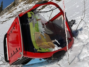Ein Toter beim Absturz einer Gondel in Schweizer Skigebiet