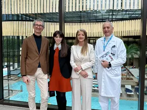 Direktorin des Gesundheitsbezirks Meran zu Gast in der Therme Meran