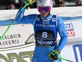 Italien-Hattrick in Val di Fassa – Curtoni gewinnt Super-G