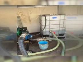 Finanzpolizei beschlagnahmt illegale Tankstelle