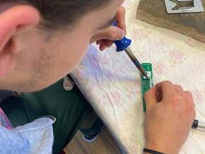 Frostsensor der Fachschule Laimburg im The Things Network TTN