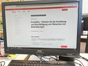 „ProAbility“ setzt neue Maßstäbe bei digitalen Förderansuchen