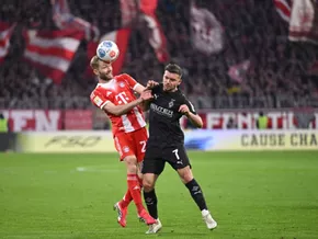 Laimer trifft bei Bayerns Heimsieg gegen Mönchengladbach