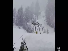 Norditalien: Winter sorgt wieder für magisches Schneetreiben
