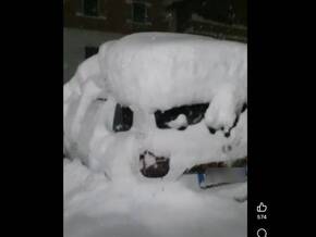 Mitte März: Ein Meter Neuschnee in Norditalien