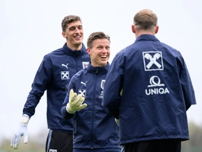 ÖFB-Training ohne Goalie Lawal - Pentz gegen Südkorea im Tor