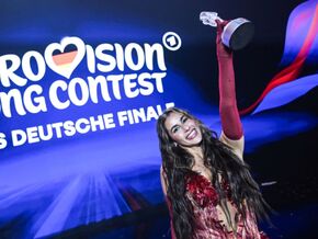 Sarah Engels für Deutschland beim Song Contest