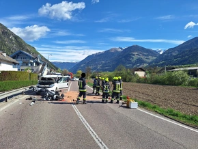 Schwerer Unfall mit Kleinmotorrad in St. Georgen bei Bruneck