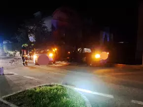 Prad: Nächtlicher Crash am Dorfausgang