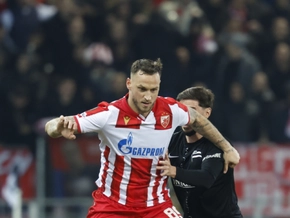 Arnautovic mit Roter Stern Belgrad serbischer Meister