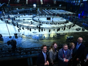 ESC-Heimstätte nimmt mit Laterne, Licht und Co Gestalt an