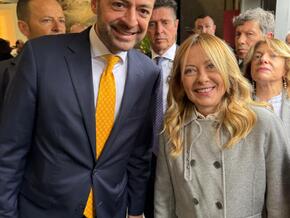 Landesräte Galateo und Walcher auf Vinitaly