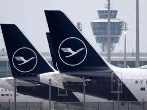 Flugbegleiter streiken bei der Lufthansa